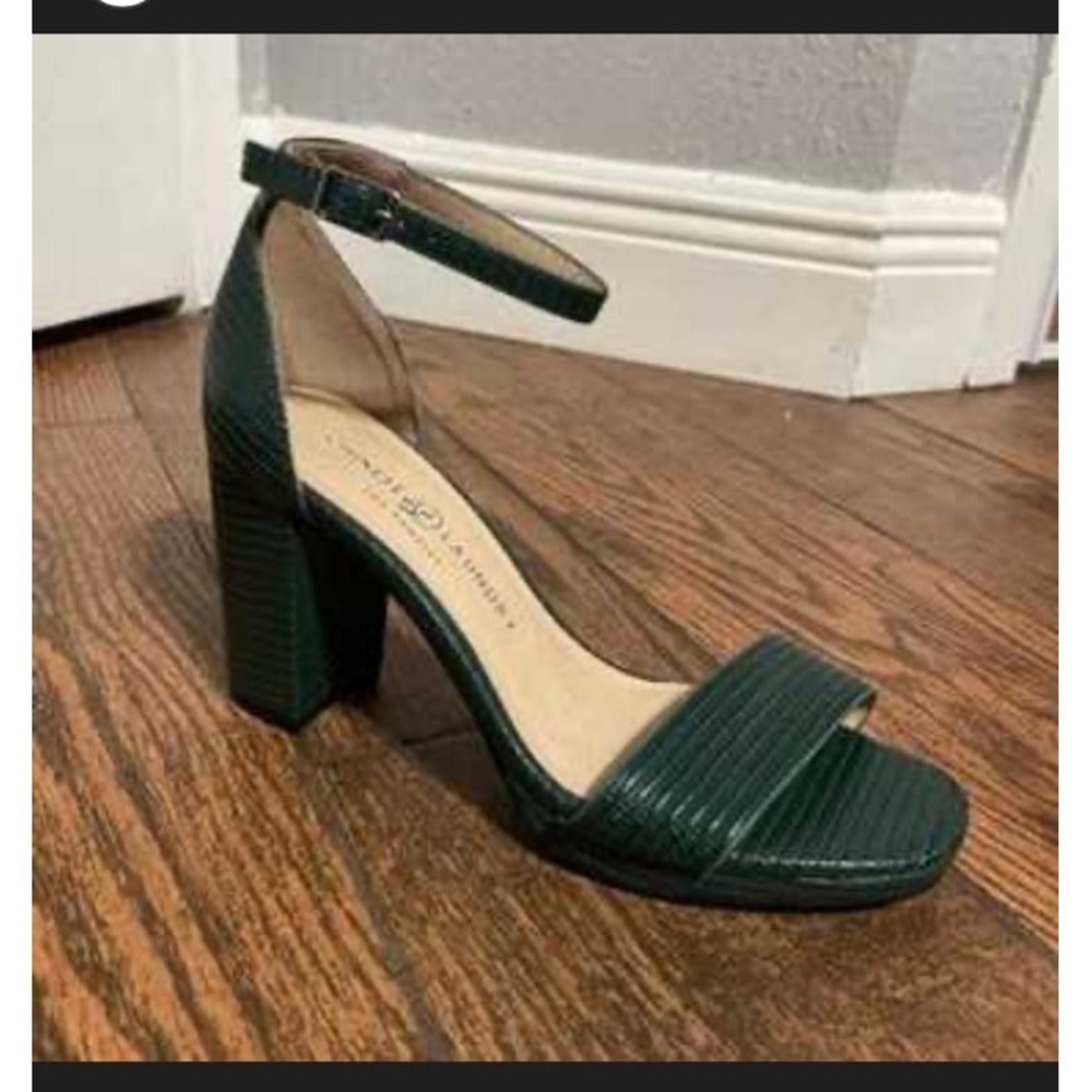 Chinese Laundry womens‎ Tinie Patent Leather green pumps size 8